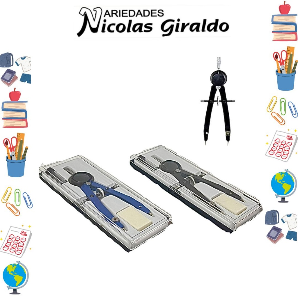 Compas acrilico grande