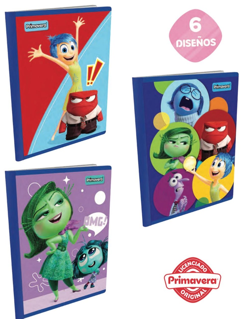 Cuaderno cosido prim. 100 H raya intensamente
