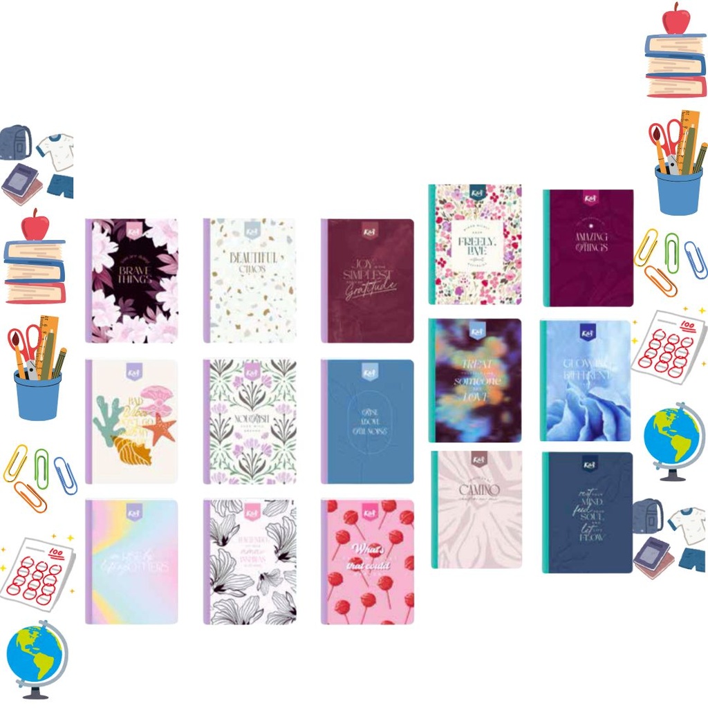 Cuaderno norma gama media kiut aroma 100H cuado