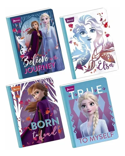 Cuaderno xpresarte cosido licencia 100H raya frozen