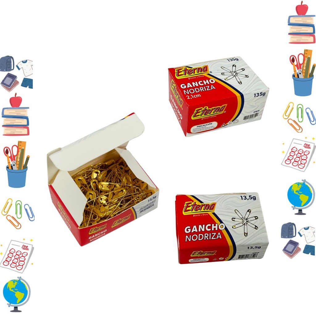 Gancho nodriza eterna x100 caja x10