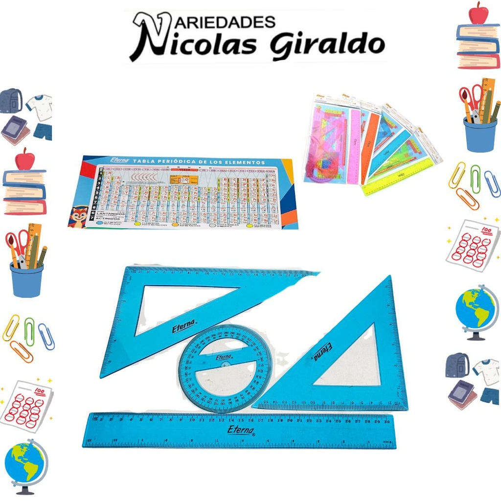 Juego geometrico eterna flexible