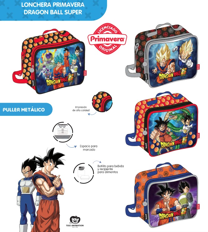Lonchera prim. dragon ball orizontal