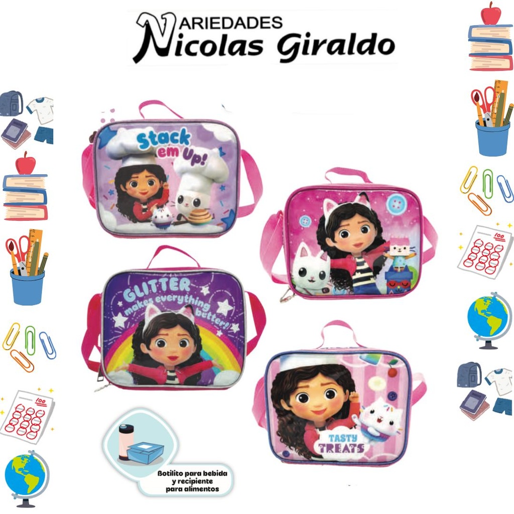 Lonchera primavera gabby horizontal