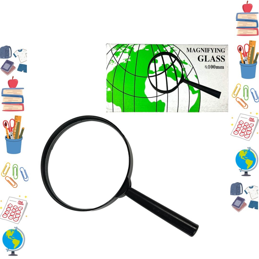 Lupa escolar 100 mm 