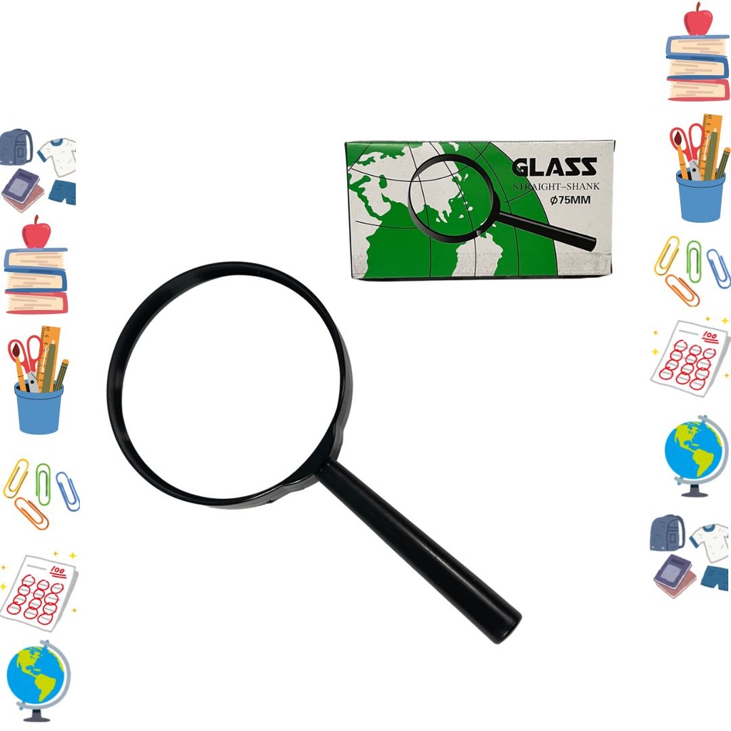 Lupa escolar 75 mm MU315-75MM