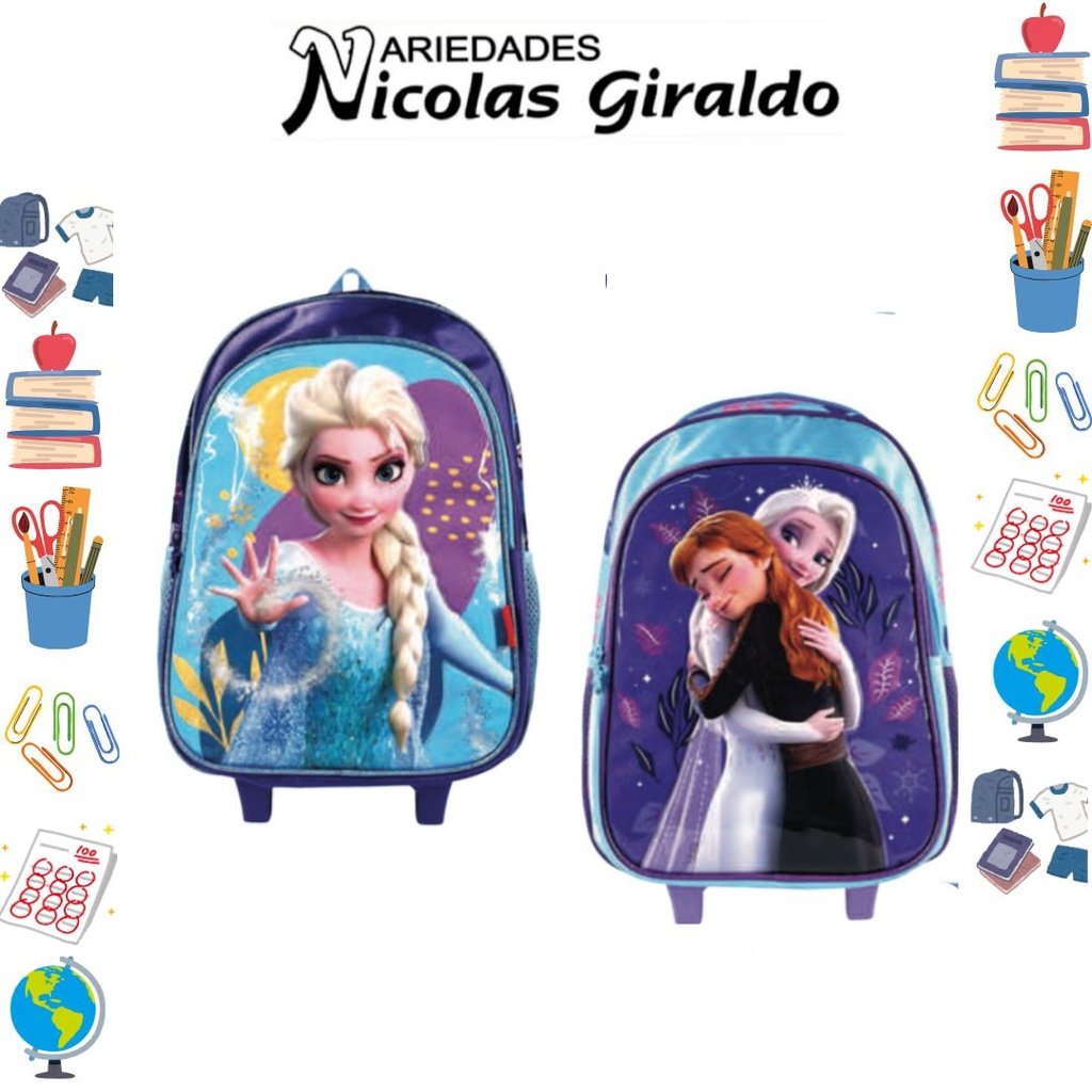 Morral prim. grande ruedas frozen