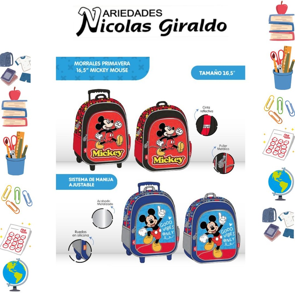 Morral prim. personaje grande mickey