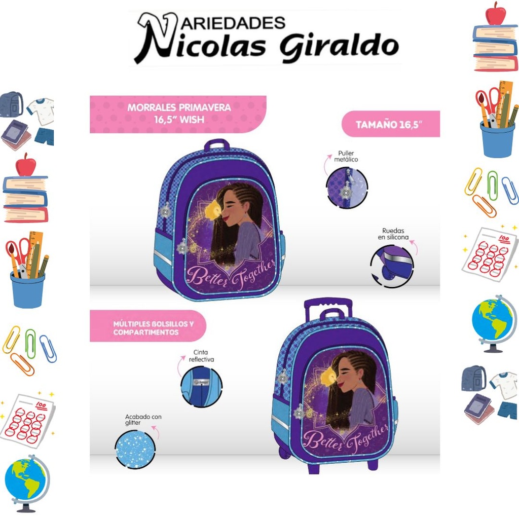 Morral prim. personaje grande wish
