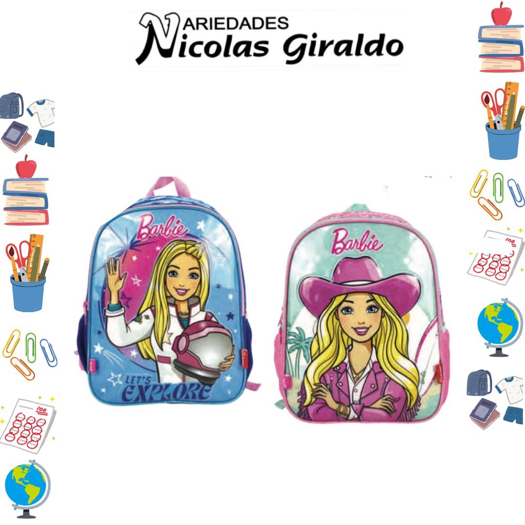 Morral primavera personaje pequeño barbie