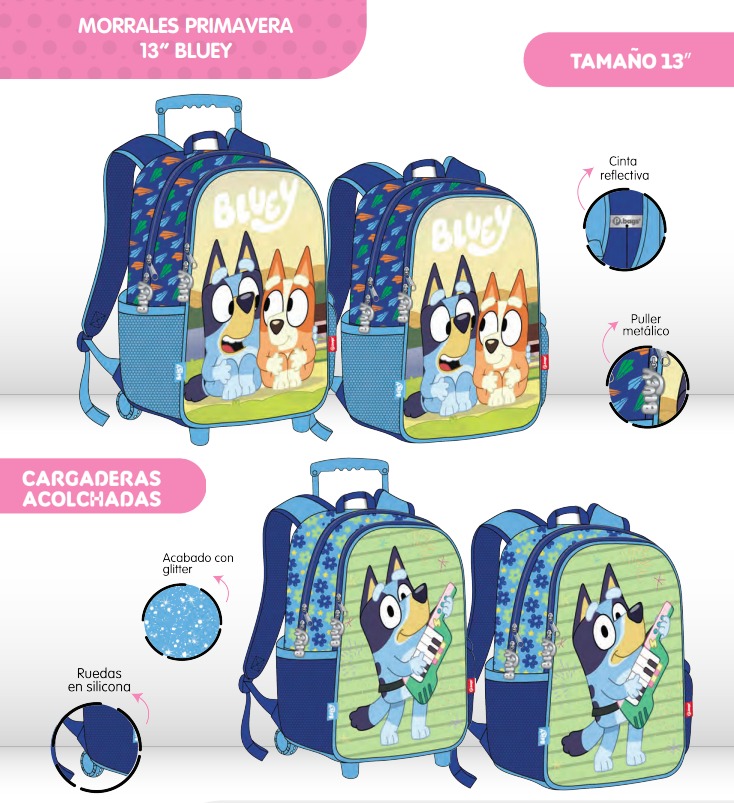 Morral prim. personaje pequeño bluey