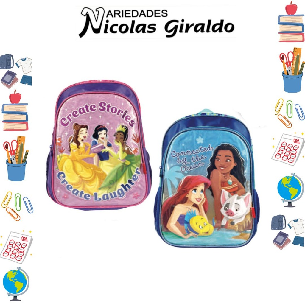 Morral primavera personajes grande princesas