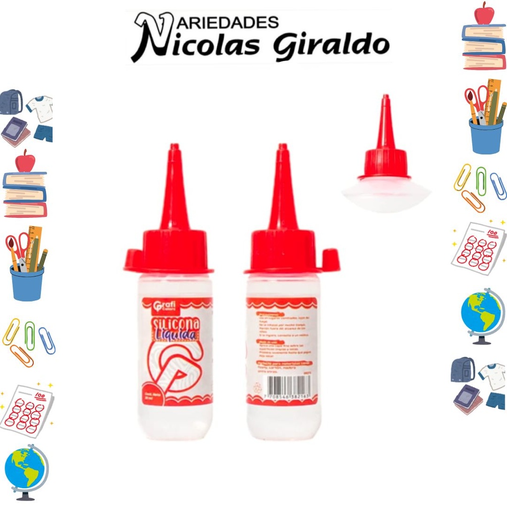 Silicona liquida x30ml graficolors