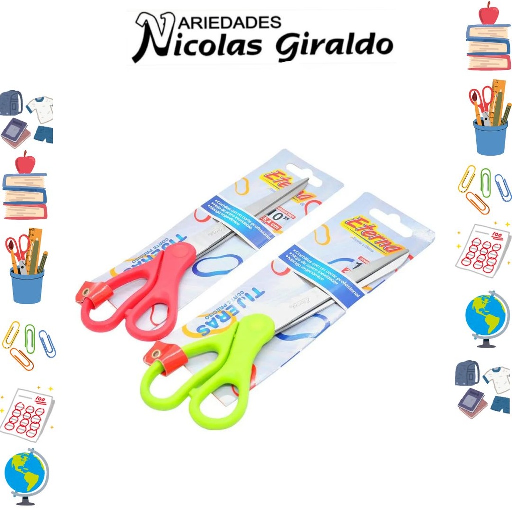 Tijera eterna ambidiestra #10"