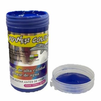 Vinilo power color x125 cc azul oscuro