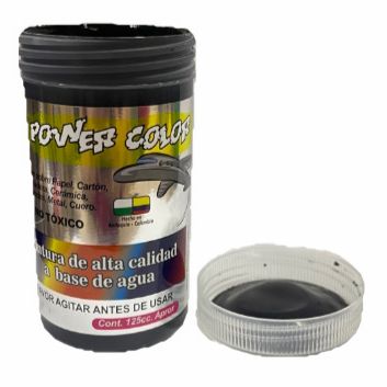 Vinilo power color x125 cc negro
