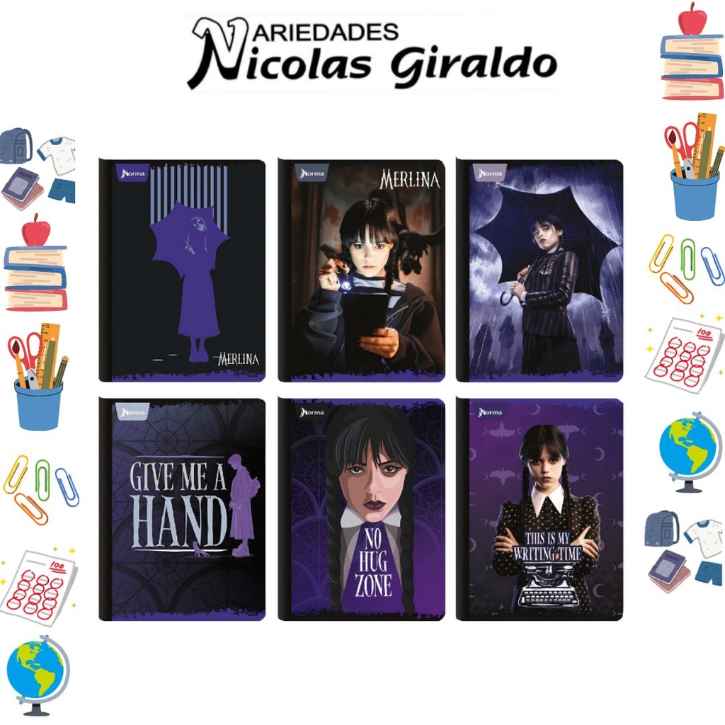 Cuaderno xpresarte cosido licencia 100H cuadro