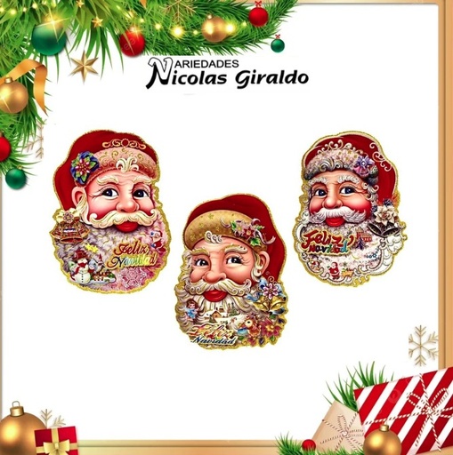 [E180] @AFICHE PAPEL PEQUEÑO NOEL