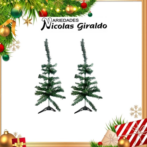 [B3696] @ARBOL VERDE 45 RAMAS 60CM 