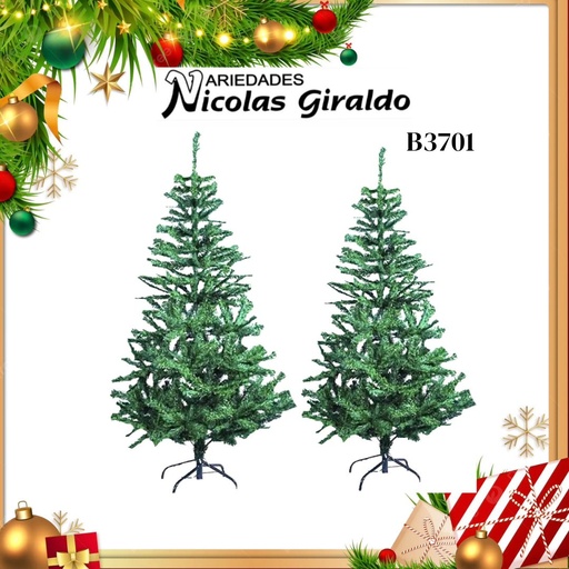 [B3701] @ARBOL VERDE 630 RAMAS 2.10 CM