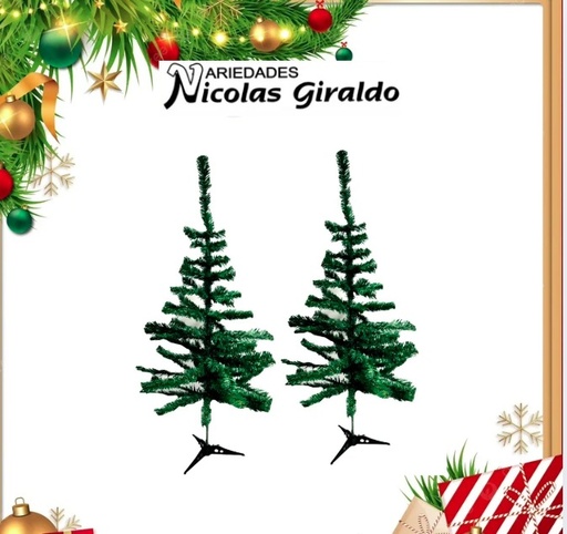 [B3697] @ARBOL VERDE 80 RAMAS 90CM 