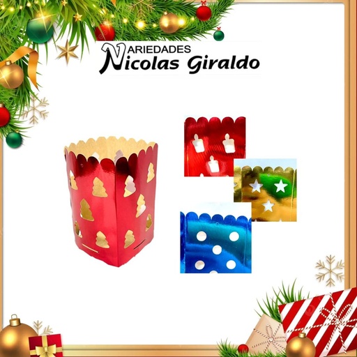 [F101510] FAROL METALIZADO X6