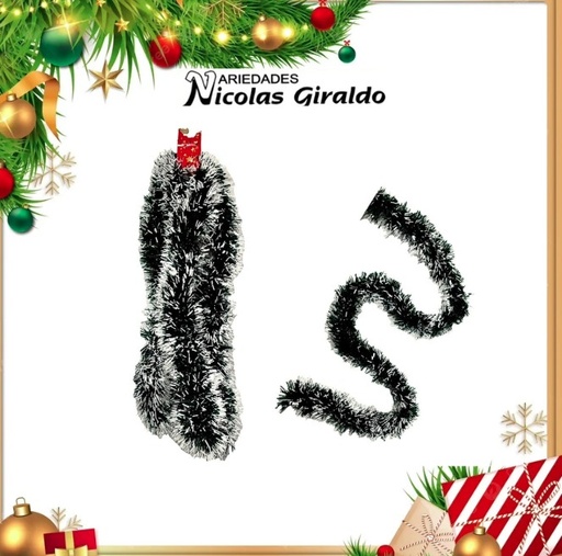 [FL-324] @GUIRNALDA 9 CM X2MTS PUNTA NEVADA 