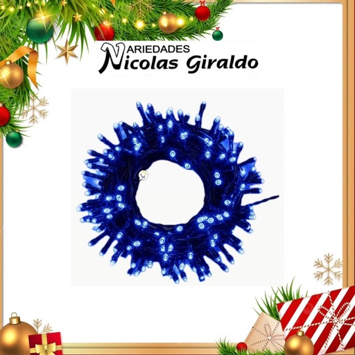 [A1102GB] @INSTALACION LED X300L LINEAL AZUL 24 MTS CABLE VERDE