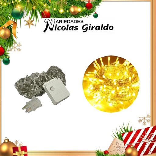 [A0324TC] @INSTALACION LED X100L LINEAL CALIDA 9 MTS CABLE TRANS