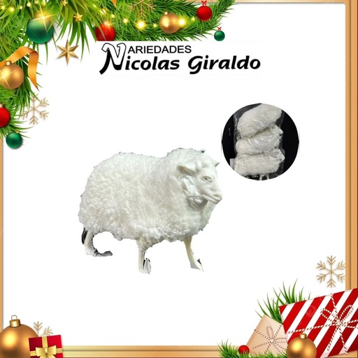 [ORQUI05] ANIMAL OVEJA PELUDA GRANDE X3
