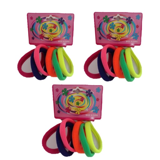 [ST029] @Chulo resorte licra x6 neon bolsa x12 