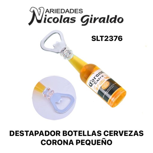 [SLT2376] @Destapador botellas cervezas corona pequeño
