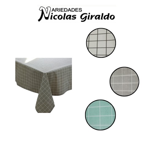 [AK3724] Mantel mesa fino retangular 106x152