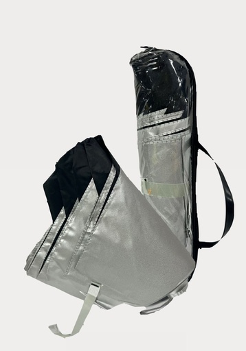 [FC1235N] @(SLT1102N)Sombrilla dama antiviento negra 