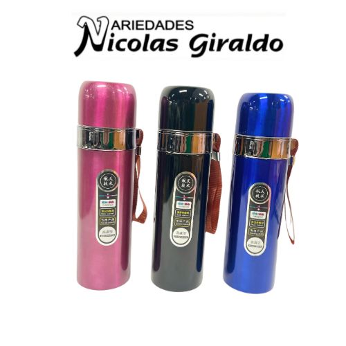 [C500-TE] Termo metalico fondo entero 500ml 