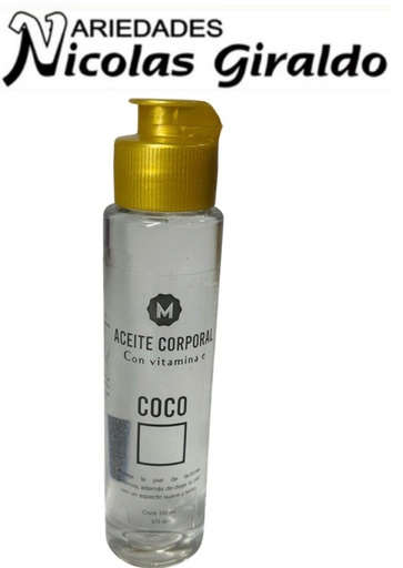 [AMCOX110] Aceite corporal medislab coco x110 pequeño