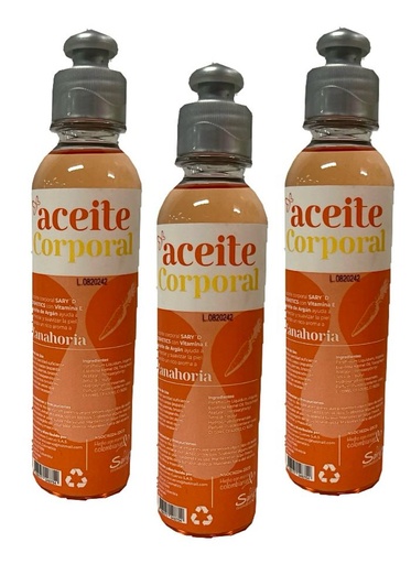 [DCN-2918] Aceite corporal saryd x250 zanahoria