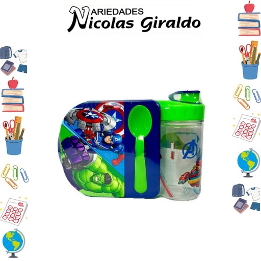 [BC-K-1218.AV3] Coca mas termo set pox*tixe avengers i/h