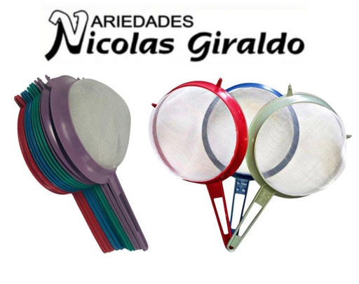 [02#17] Colador mediano sencillo #17 PQT X12