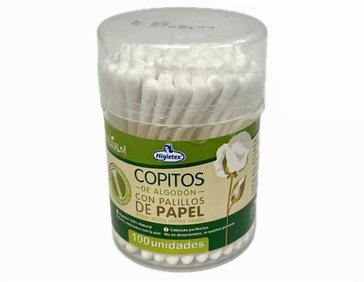 [CPDLA-0080] Copito ecologico redondo pqño x80 higietex