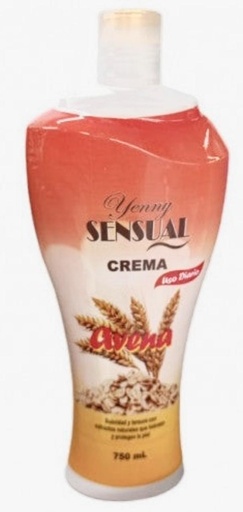 [CR-102] Crema corporal Yenny sensual avena x750ml