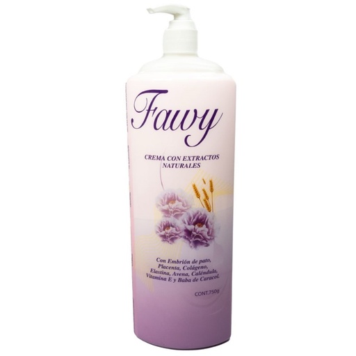 [4CM006] Crema corporal fawy morada x750ml