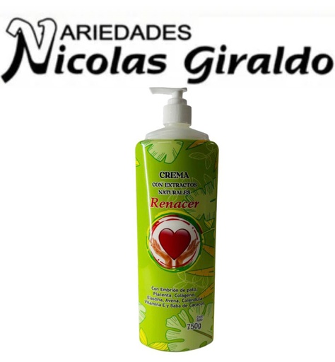 [PDC055] Crema corporal renacer x750ml (4CM011)