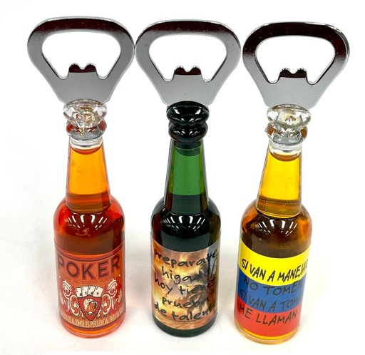 [AK10439] Destapador botellas cervezas surtida pequeño