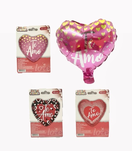 [YN-1681] Globo inflable te amo x1 (YN-957)