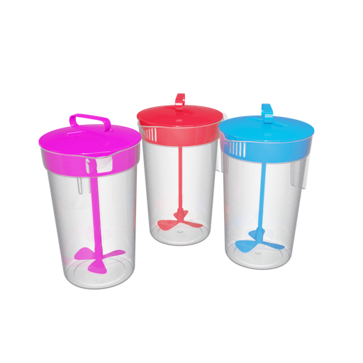 [J2M] Jarra mezclador paquete x6 girar (UND $5.000)