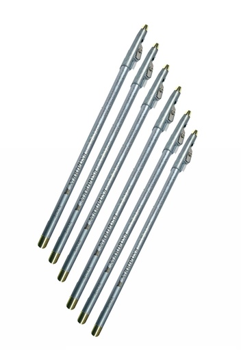 [341865] Lapiz ojos mariposa aqua bolsa X12