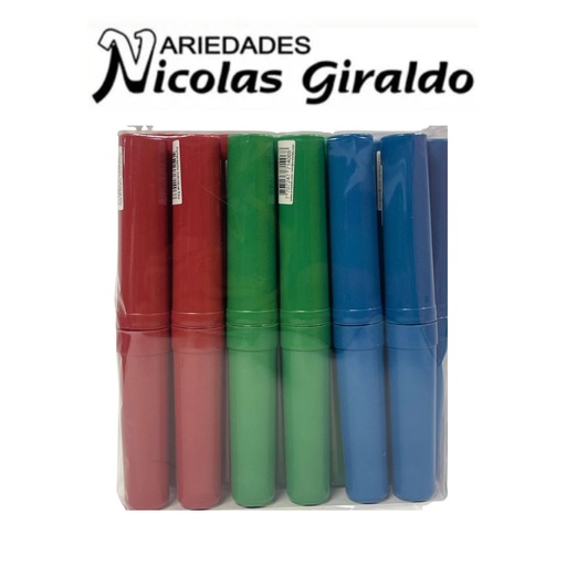 [OWP33] Porta cepillo tubo pequeña X12 opaco