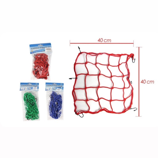 [PT27913] Pulpo moto malla colores 40X40