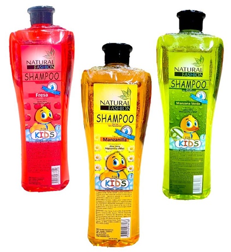[043012] Shampoo bebe natural fashion x750ml